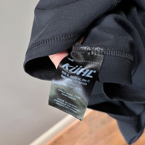 Kuhl Women's Black Skulpt  Skort- Size M - Picture 4 of 7